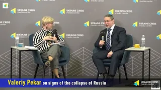 Valeriy Pekar on signs of the collapse of Russia