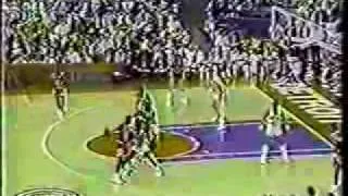 Michael Jordan 1988: 59pts Vs. Detroit Pistons on CBS