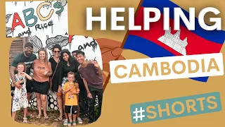 Helping out Cambodians #shorts #helpingothers #cambodia #poverty #giving