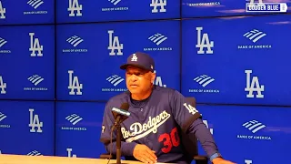 Dodgers postgame: Dave Roberts talks continued struggles against Eric Lauer