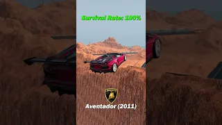 Lamborghini's vs. Huge Ramp