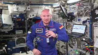 Astronaut Alexander Gerst delivers a special message from space on German-American friendship
