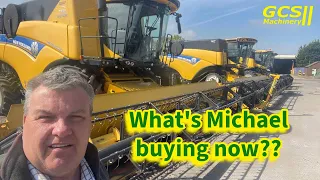 Is Michael adding a combine to the hire fleet or is it more tractors??