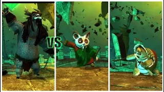 Kai Vs Oogway and Shifu