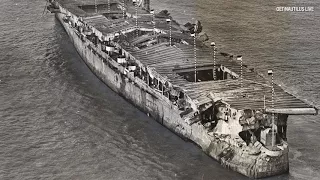 Historic underwater visit to atomic test ship USS Independence, 65 years later