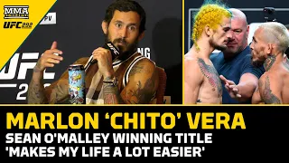Marlon Vera: Sean O'Malley Winning Title 'Makes My Life a Little Easier' | UFC 292 | MMA Fighting