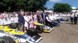 Goodwood Festival of Speed 2017: Williams Tribute - Damon Hill, Webber, Patrick Head