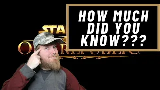 SWTOR History REACTION!!!