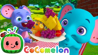 New Food Song | Cocomelon Animal Time Songs & Nursery Rhymes