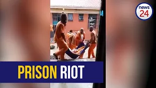 WATCH | Shots fired as prison officials and inmates clash in Gauteng