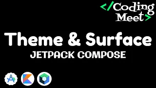 Exploring Theme and Surface in Jetpack Compose | Android Studio Kotlin Tutorial