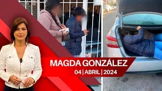 Mujer en BC encuentra 2 migrantes dentro de su cajuela