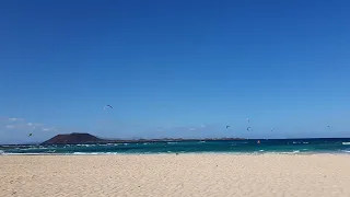 Dunas de Corralejo (Fuerteventura): kitesurf o kitesurfing