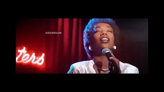 Naomi Ackie as Whitney Houston Greatest Love of All at Sweet Waters