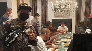 Manny Pacquiao Dinner with Team Pacquiao 7/6/21