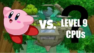 Super Smash Flash 2 - Kirby Main VS. Level 9 CPUs