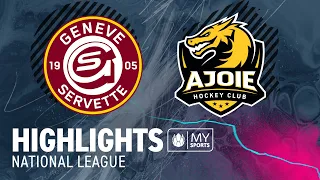 Genève-Servette HC - HC Ajoie 3-4 SO (1-0; 2-0; 0-3)