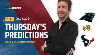 Thursday Night Football Predictions: Week 3 - NFL Picks and Odds - Panthers vs. Texans