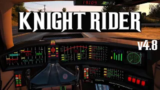 GTA 5 Knight Rider Mod v4.8 - Interior and Animation Improvements