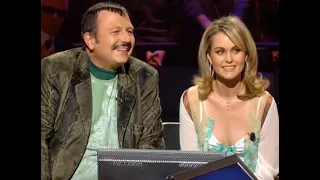 Qui veut gagner des millions ? Henry-Jean Servat et Laeticia Hallyday 25/05/2004