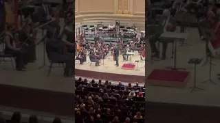 Violinist James Ehnes & Canada's National Arts Centre Orchestra, Korngold concerto Carnegie Hall