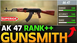 BEST AK 47 RANK BUILD FOR CALL OF DUTY MOBILE | AK 47 GUNSMITH COD MOBILE |