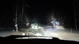 Патриот & Прадо  Спонтанная вечерняя поездка на городскую скалу