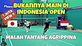 ATLET JEPANG ini Penasaran Malah Pilih TANTANG AGRIPPINA Ketimbang Main di INDONESIA OPEN❗GOKIL 🔥