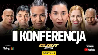 CLOUT MMA 4: II KONFERENCJA. NAJMAN vs MURAN, LEXY vs LINKIMASTER i inni