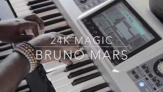 24K Magic by Bruno Mars (Keyboard Cover)