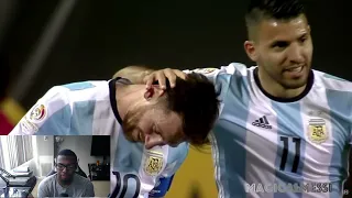 AMERICAN REACTS TO Is Lionel Messi Even Human? - 15 Times He Did The Impossible - HD