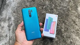 Xiaomi Redmi 9 Ocean Green unboxing, camera, antutu, gaming test