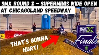 Supermini’s SEND IT in Free Practices - SuperMotocross ChicagoLand Speedway