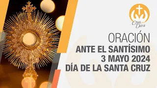 Adoración al Santísimo día de la Santa Cruz Viernes 3 Mayo 2024, Padre Fredy Córdoba 🙏 Ora Con Dios