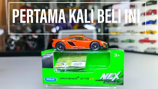 MCLAREN 675 LT/UNBOXING AND REVIEW DIECAST CARS TOYS WELLY NEX  SCALE 1/64