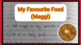 10 Lines on My Favourite Food Maggi || My Favourite Food Maggi || Essay on My Favourite Food Maggi