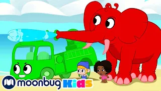 Morphle en Español - La Pelea de Agua de Morphle y Orphle | Caricaturas | Moonbug Kids en Español