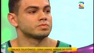 COMBATE Coto recibe llamada telefonica de su mamá 10/04/14