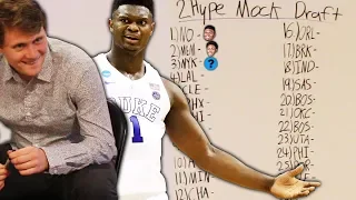 THE FIRST ANNUAL 2HYPE NBA MOCK DRAFT!
