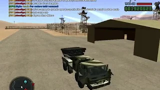 GTA San Andreas Cleo mod: Rocket launcher truck