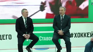 Владислав Третьяк и Юрий Красовский. Форум «Мы вместе. Спорт»