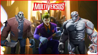 Multiversus Jason Voorhees and Joker vs Banana Guard