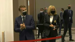 Emmanuel and Brigitte Macron vote in regional elections in Le Touquet | AFP