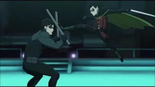 Nightwing vs Damian Wayne  [Español Latino]