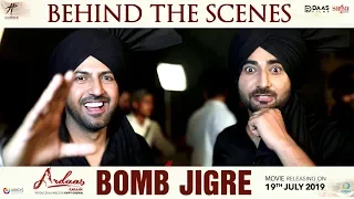 Behind The Scenes Bomb Jigre - Ardaas Karaan | Gippy Grewal | Ranjit Bawa | Punjabi Song 2019