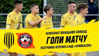 Рух U-19 – Кривбас U-19 / Голи матчу