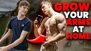 How To Grow Your Arms At Home With No Equipment