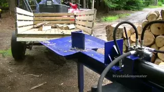 Homemade Log Splitter