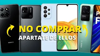 👎🏻 LOS 6 PEORES CELULARES QUE NO DEBES COMPRAR EN 2023 ¡CUIDADO CON ESTOS!