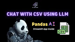 ChatCSV Streamlit App: Chat with CSV files using PandasAI and OpenAI